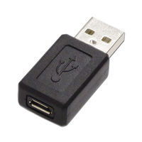 アイネックス USB変換アダプター Micro-Bメス ー Aオス ADV-117 1個 63-3154-52（直送品）