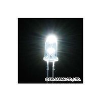イーケイジャパン 超高輝度LED（白色・3mm・5個入） LK-3WH 1袋（5個） 63-3191-19（直送品）