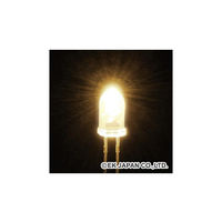 イーケイジャパン 超高輝度LED（電球色・5mm・5個入） LK-5WM 1袋（5個） 63-3191-28（直送品）