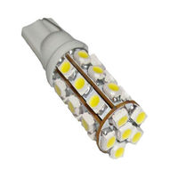 マルツエレック T10 カー用LED（2個入り ホワイト） T10-WG-027W3528 1セット（2個） 63-3075-75（直送品）