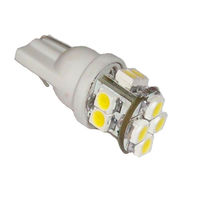 マルツエレック T10 カー用LED（2個入り ホワイト） T10-WG-010W3528 1セット（2個） 63-3075-82（直送品）
