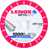 レノックス（LENOX） LENOX メタルマックス357mm 1985498 1枚 136-4630（直送品）