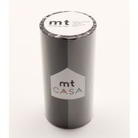 mt CASA 100mm マットブラック MTCA1085　マスキングテープ　カモ井加工紙（直送品）