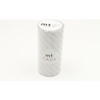 mt CASA 100mm ストライプ・銀 MTCA1106　マスキングテープ　カモ井加工紙（直送品）