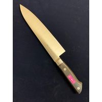 青木刃物 日本鋼ツバ付 巾広牛刀（中華牛刀） 20512（直送品）