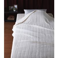 【ギフト包装】 オーガニックコットン 5重ガーゼ毛布（国産木箱入）