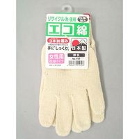 エコ綿厚手純綿手袋女性用 #147女性用-M 1セット（10個入） 福徳産業（直送品）