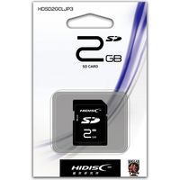 磁気研究所 HIDISC SDカード 2GB HDSD2GCLJP3（直送品）