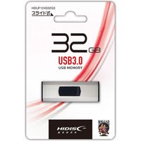 磁気研究所 USB 3.0 フラッシュメモリー 32GB スライド式 HDUF124S32G3 1個