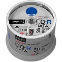 磁気研究所 CD-R データ用 スピンドルケース TYシリーズ TYCR80YP50SPMG 1包装（50枚入）（直送品）