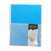 AKARI ビビッドレターセット ブルー VVL-B250 10個 エヒメ紙工（直送品）