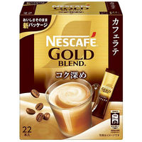 【スティックコーヒー】ネスレ日本 ネスカフェ ゴールドブレンドコク深めスティックコーヒー 1箱（22本入）