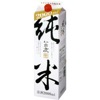 辰馬本家酒造 黒松白鹿 純米パック 2L 1セット（6本） 日本酒