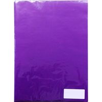 ONカラーエース八つ切 380×265mm 100枚 紫 ONCA-S01 1冊 エヒメ紙工（直送品）