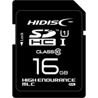 磁気研究所 HIDISC MLC採用高耐久SDメモリーカード 16GB HDSDHC16GMLLJP3 1個（直送品）