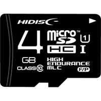 磁気研究所 HIDISC MLC採用高耐久 microSDHCカード 4GB HDMCSDHC4GMLPJP3 1個（直送品）