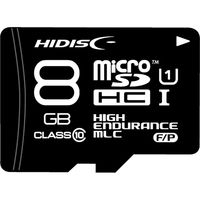 磁気研究所 HIDISC MLC採用高耐久 microSDHCカード 8GB HDMCSDHC8GMLPJP3 1個（直送品）