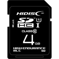 磁気研究所 HIDISC MLC採用高耐久SDメモリーカード 4GB HDSDHC4GMLPJP3 1個（直送品）