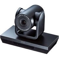 サンワサプライ WEBカメラ 3倍ズーム搭載 会議用カメラ オートフォーカス リモコン付き CMS-V50BK 1個（直送品）