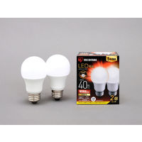 LED電球 E26 広配光2P 電球色 40形（485lm） LDA4L-G-4T62P（直送品）