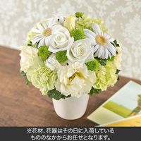 【フラワーギフト・ラッピング付】 日比谷花壇 おまかせアレンジメント