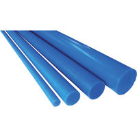 室外 プラスチック MC901 丸棒（青） 直径 180mm 450 mm | www