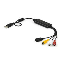 StarTech.com S端子/コンポジット - USB ビデオキャプチャーケーブル SVID2USB232 1個（直送品）