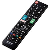 かんたんテレビリモコン LG用 ブラック ERC-TV02BK-LG エレコム 1個（直送品）