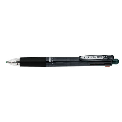 ZEBRA（ゼブラ） 多機能ボールペン サラサ 4色＋シャープペン 0.4mm 黒
