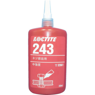 ヘンケルジャパン（Henkel Japan） ロックタイト ネジロック剤 243 250ml 243-250 1本（250mL）  121-1722（直送品）