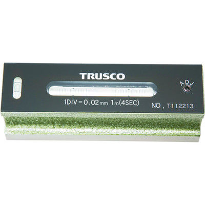トラスコ中山（TRUSCO） TRUSCO 平形精密水準器 B級 寸法150 感度0.02 TFL-B1502 1台 232-6701（直送品）