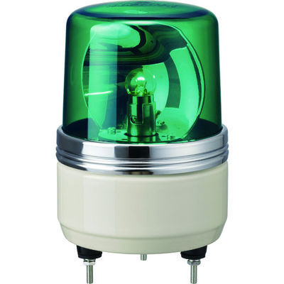 パトライト（PATLITE） パトライト SKH-EA型 小型回転灯 Φ100 色:緑 SKH-100EA-G 1個 100-4671（直送品）