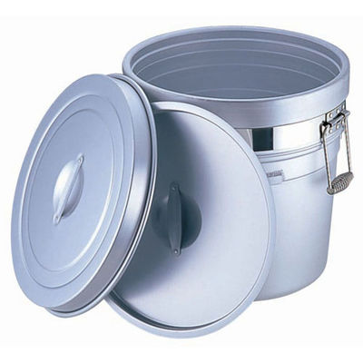 オオイ金属 アルマイト 段付二重食缶 （大量用） 250-A （20l