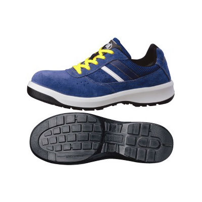 ミドリ安全 JIS規格 静電安全靴 スニーカータイプ G3550 静電 23.5cm ブルー 1足 1204050806（直送品）