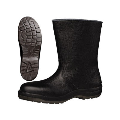 【アスクル】ミドリ安全 JIS規格 安全靴 半長靴 CF140 26.0cm ブラック 1足 1342023211（直送品） 通販