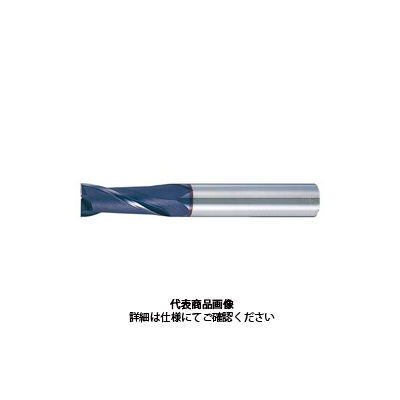 MOLDINO 超硬・Cコートエンドミル ミディアム刃長 10×80mm HESM2100-C-