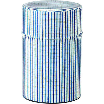 西海陶器 黒十草 貼り缶、茶筒（100g） 42277 1セット（3個入）（直送品）