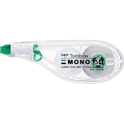 トンボ鉛筆【MONO】修正テープ　モノYS　4.2mm　使いきりタイプ　CT-YS4　3個