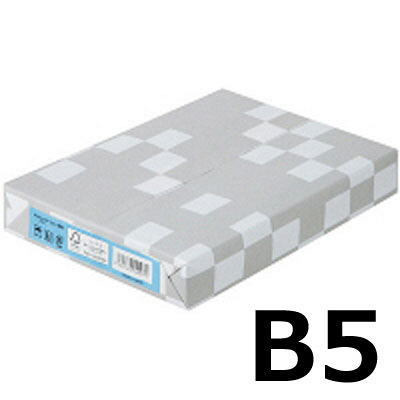 アスクル】アスクル カラーペーパー B5 ブルー 1冊（500枚入 