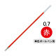 三菱鉛筆(uni) 油性ボールペン替芯 0.7mm SA-7N 赤 1本