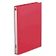 キングジム　リングファイル（エコノミータイプ）　A4タテ　背幅27mm赤　611　1箱（40冊：10冊入×4箱）　（直送品）