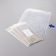 伊藤忠リーテイルリンク OPP袋（片面ホワイト印刷加工） 0.04mm厚 テープ付き A4 1セット（500枚：100枚入×5袋）