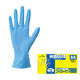 使いきりニトリル手袋(粉なし)　ニトリスト・タフ　No.883　Mサイズ　ブルー　1箱(100枚入) 　ショーワグローブ