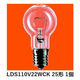 パナソニック ミニクリプトン電球 25W形クリア/電球色 E17 LDS110V22WCK 1個