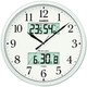 CASIO（カシオ）掛け時計 [電波 ステップ ライト 温湿度 カレンダー 温湿度] 直径350mm ITM-660NJ-8JF 1個
