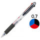 アスクル　多色(2色・3色・4色)ボールペン　0.7mm