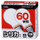 オーム電機　白熱電球60W　LW100V57W55/2P　1箱（2個入）
