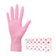 ファーストレイト　使いきりニトリル手袋　粉なし　ピンク　SS　1箱（100枚入）