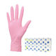 ファーストレイト　使いきりニトリル手袋　粉なし　ピンク　S　1箱（100枚入）