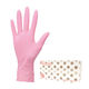 ファーストレイト　使いきりニトリル手袋　粉なし　ピンク　M　1箱（100枚入）